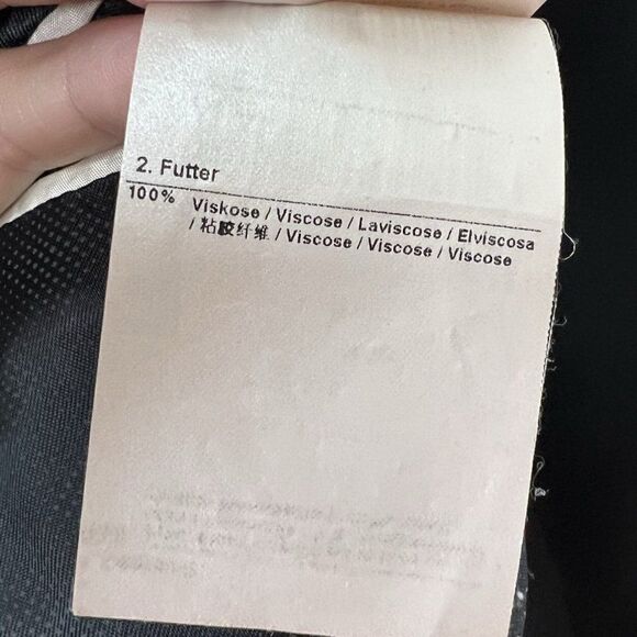 CLEARANCE - Strellson Rick James Black 100% Wool Suit Jacket - Picture 8 of 8